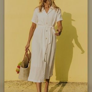 Roolee Bottom Midi Dress NWT